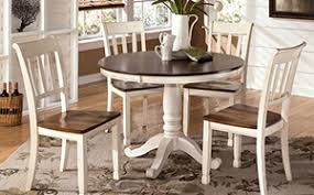 The rich contemporary of this counter height table combines faux marble and a warm finish to create a. Dining Room Rental Rent To Own Furniture Rent 2 Own