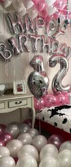 Happy Birthday Balloons Banner In 12 Colors Birthday Balloon Decorations Happy Birthday Banner Diy Birthday Party Decorations Diy