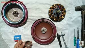 How To Change Top End Cover Ball Bearing Of Ceiling Fan Youtube