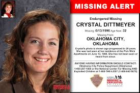 Crystal Dittmeyer Age Now 32 Missing 06 13 1996 Missing From Oklahoma City Ok Anyone Having Informa Missing And Exploited Children Amber Alert Word Find