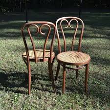 Vintage Thonet Bentwood Bistro Chairs Cane Seat By Panchosporch Outdoor Patio Furniture Sets Outdoor Patio Decor Aluminum Patio