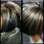 Medium Length Brown Hair With Platinum Highlights