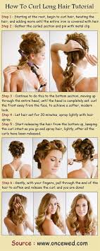 How To Curl Long Hair Tutorial Pintutorials Postris Locken Fur Lange Haare Lange Hochzeit Frisuren Frisuren Langhaar
