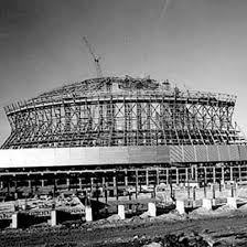 1975 The Beginning Construction Of The New Orleans Super Dome Geaux Saints New Orleans History New Orleans Superdome New Orleans Louisiana