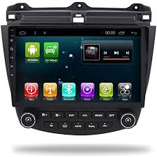 Amazon Com Android 9 0 2 5d Ips Car Radio Gps Stereo Navi For Honda Accord 7 2003 2007 Head Unit In Dash Multimedia Video Player With Bluetooth Wifi Bt Navigation Android 9 0 1 16g For Accord
