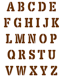 This is a letter set, with a coloured stripe pattern, consisting of: Free Printable Cut Out Alphabet Letters Pin On Stuff
