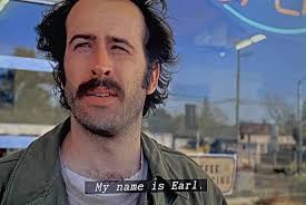 Earl can fly again and is watching TV for the first time.