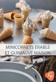 Minicornets A L Erable Et A La Guimauve Recipe Maple Recipes Food Recipes