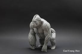 Kunyoung Heo Gorilla Anatomy 3d Print Object