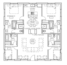 The Holiday Haven 40 X40 Etsy In 2020 Cottage Floor Plans Lake House Plans Farmhouse Floor Plans