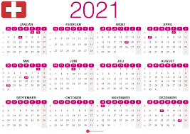 Wochenkalender 2021 als kostenlose vorlagen für pdf zum download & ausdrucken: Kalender 2021 Zum Ausdrucken Schweiz Kalender Zum Ausdrucken Kalender Ausdrucken