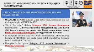 Dilengkapi surat perjanjian dan cover report! Jabatan Perundangan Toolbox Mingguan Ppt Download