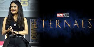 Salma hayek reveals she stays calm by meditating 'very, very. Marvel S The Eternals Salma Hayek Joins The Super Heroes In Gender Swapped Role Inside The Magic