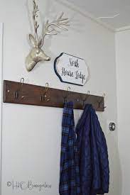 Obviously buying a coat rack is the one that feels like the easier option, but you would be surprised at how simple crafting a diy coat rack is. Modern Rustic Diy Vintage Hook Coat Rack H2obungalow