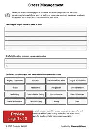 Dealing With Stress Worksheets Stress Management Techniques Stress Management Stress Management Activities