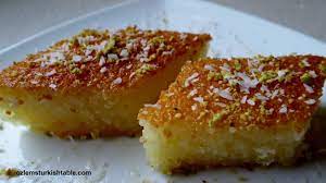 Combine the orange juice, zest and vanilla and set aside. Revani A Deliciously Moist Semolina Cake In Syrup Ozlem S Turkish Table
