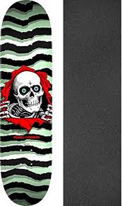 The boards from this series are manufactured in the. Powell Peralta Ripper Pastel Green Skateboard Deck 8 25 X 31 95 Mob Grip Perforated Griptape Bundle 2 Items Buy Online In Moldova At Moldova Desertcart Com Productid 94366634