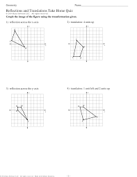 Download and print turtle diary's reflection, rotation, and translation worksheet. 1