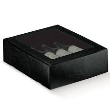 Maybe you would like to learn more about one of these? Black Gift Box With Clear Window Giftbagshop Co Uk