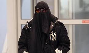 From hindi बुरक़ा (burqā) / urdu برقع‎ (burqā), from persian برقع‎ (borqa'), from arabic بُرْقُع‎ (burquʿ). Jan Moir Madonna S Veiled Bid For Attention With Burka Style Face Covering Looks In Very Poor Taste Daily Mail Online