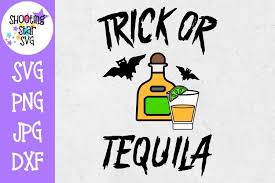Download them for free and start now your diy projects with these free vectors. Trick Or Tequila Svg Funny Adult Shirt Halloween Svg 293933 Cut Files Design Bundles