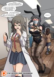 sakurajima mai and futaba rio (seishun buta yarou) drawn by shio-bari |  Danbooru