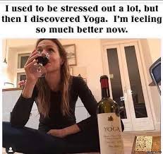 Everyone loves a good yoga meme. I Used To Be Stressed Out A Lot But Then I Discovered The Yoga Meme Memezila Com