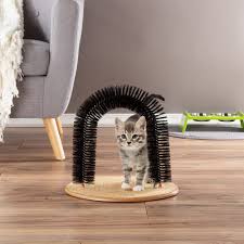 Although it's true that healthy cats take care of most of their own basic grooming needs, most cats can still benefit from the occasional help from their petco animal supplies, inc.® is not an insurer and is not engaged in the business of insurance. Petmaker Self Grooming Cat Arch Medium Petco