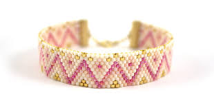 Kette basteln diy schlauchkette rocailles. Miyuki Armband Weben Peyote Paar Perlen Perles Co