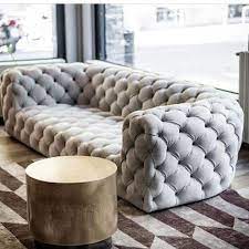 Interior Decor On Instagram Tufted Sofas Are Quite Unique Sofas That Need And Require Rapt Attention L Unique Sofas Quality Bedroom Furniture Sofa Design