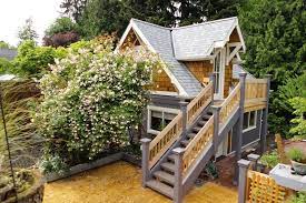 Tall Trees Backyard Retreat In Seattle Backyard Retreat Backyard Backyard Cottage