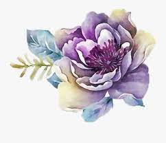 The whole floral design was made by me on paper and later digitized. Clip Art Purple Flower Watercolor Purple Watercolor Flowers Png Free Transparent Clipart Clipartkey