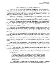 A dated record of all meetings. Exhibit101aamendmenttocr