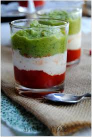 Verrine Italienne Tricolore Buffet Italien