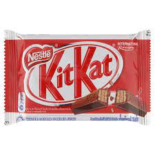 Simply unwrap the bar and snap off one chunk to enjoy the same great taste of kitkat with a bigger hit of crisp wafer and thick milk chocolaty coating. Nestle Kitkat 35g Tesco Groceries