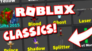 These knife skins maintain no importance in the game. My Classic Knife Collection Roblox Murder Mystery 2 Youtube