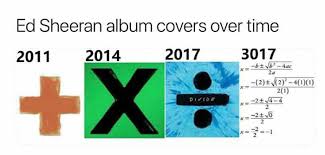All customers get free shipping on orders over $25 shipped by amazon. Ed Sheeran Album Covers 9gag