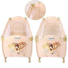 Kiduku Kinderreisebett Kinderbett Sauglingsbett Babybett Klappbett Reisebett Fur Kinder Zweitbett Mit Zweiter Ebene Kinder Bett Betten Fur Kinder Babybetten