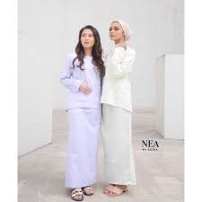 Jual koleksi baju kurung moden murah terkini. Kurung Maya Baju Kurung Cotton Plain Murah Baju Kurung Moden Minimalist Shopee Singapore