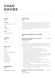 Teacher Resume Writing Guide 12 Examples Pdf 2020