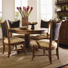 It makes so beautiful color combination inspired from this image. Tommy Bahama Home Island Estate 531 870 2x881 2x880 5 Piece Dining Cayman Table Mangrove Chairs Set Baer S Furniture Dining 5 Piece Sets