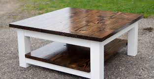 Wipe off any excess stain with a clean cloth, then let the stain dry for as long as the instructions on the packaging recommend. Coffe Tables Hand Crafted Solid Wood Emmor Works