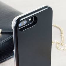 Casu Iphone 7 Plus Selfie Led Light Case Black