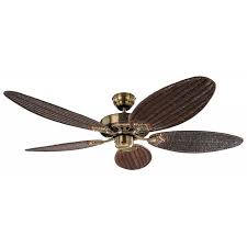 Antique brass ceiling fan finish, walnut finish blades, light kit with opal frosted glass includes one candelabra base 4. Royal Casafan Room Ceiling Fan Antique Brass Body Woven Rattan Blades