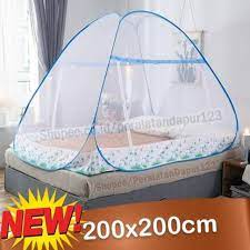 Hub bunda sahla sms/wa 0812.8907.8235 jual kelambu nyamuk besar model lipat harga murah, hemat 15%, bahan baja elastis, lebih tebal dan halus. Kelambu Tenda 200x200 Cm Summer Kelambu Lipat Motif Kl6200 Ukuran Jumbo 200 Cm Shopee Indonesia