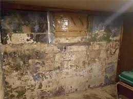 He looked up where the wall joined the joists in the unfinished ceiling. Sure Dry Basement Systems Basement Waterproofing Before And After Photos Page 4