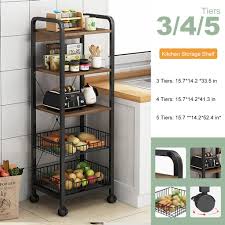 Maybe you would like to learn more about one of these? 3 Tiers Storage Shelf Metal Kitchen Shelving Rolling Cart With Wheels Microwave Oven Shelf Utility Storage Shelf Buy From 121 On Joom E Commerce Platform