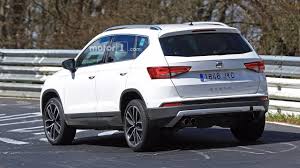The seat ateca is light, airy and spacious inside, with plenty of cabin space in the front and back. Seat Ateca Cupra Spied Tackling The Nurburgring