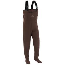 mens stearns 3 1 2 mm stockingfoot chest waders brown