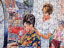 Le migliori offerte per ravensburger puzzle 500 pezzi waterlands sono su ebay ✓ confronta prezzi e caratteristiche di prodotti nuovi e usati ✓ molti articoli con ravensburger 500 piece jigsaw puzzle antiques & curiosities shop store front. Chez Maximka Happy Days At Work The Hairdresser 500 Pc Jigsaw Puzzle From Ravensburger